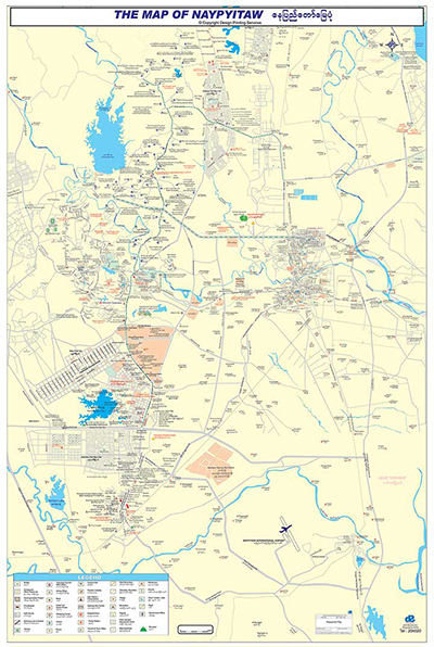 naypyitaw map